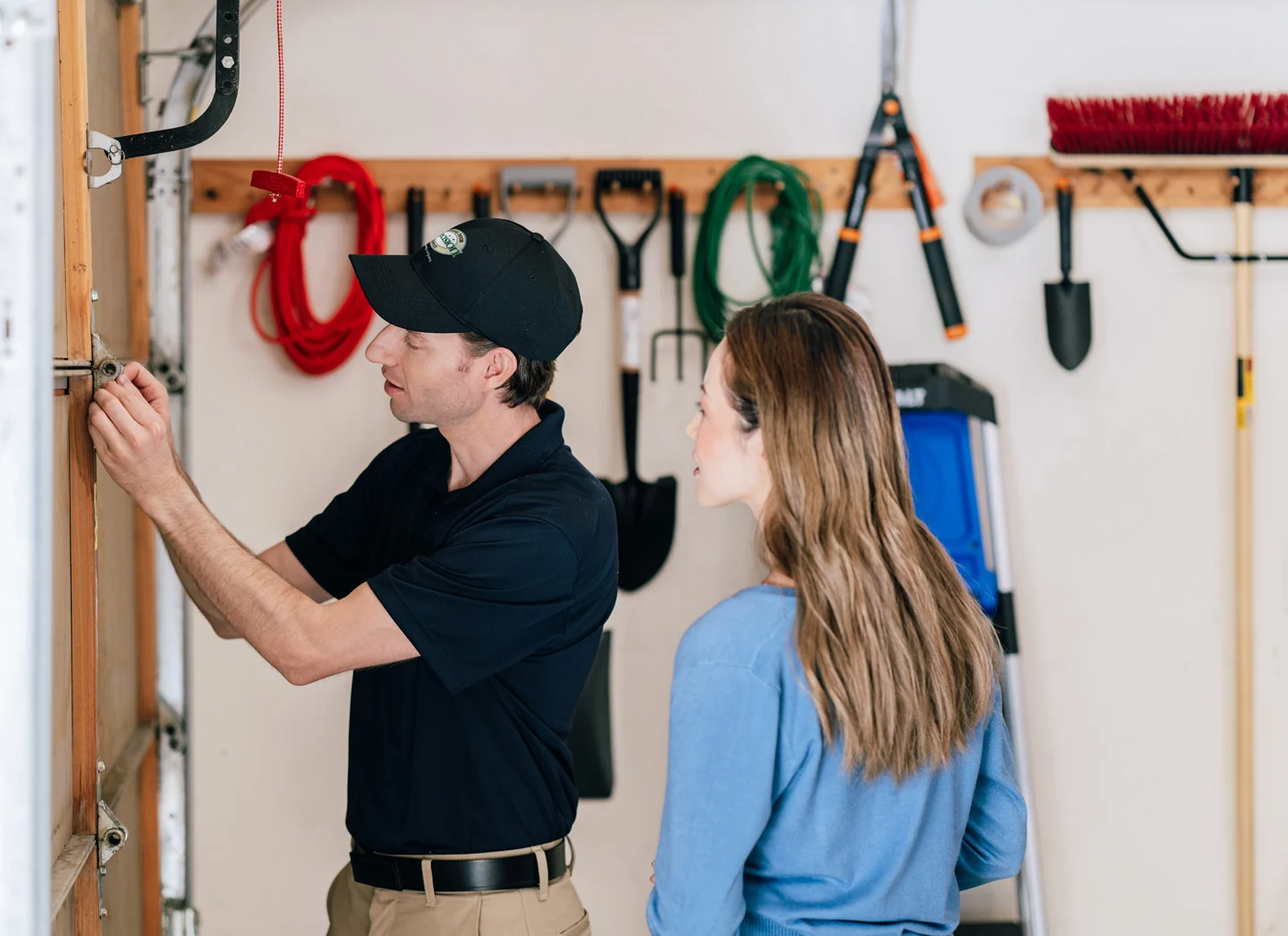 Garage Door Lubrication Services